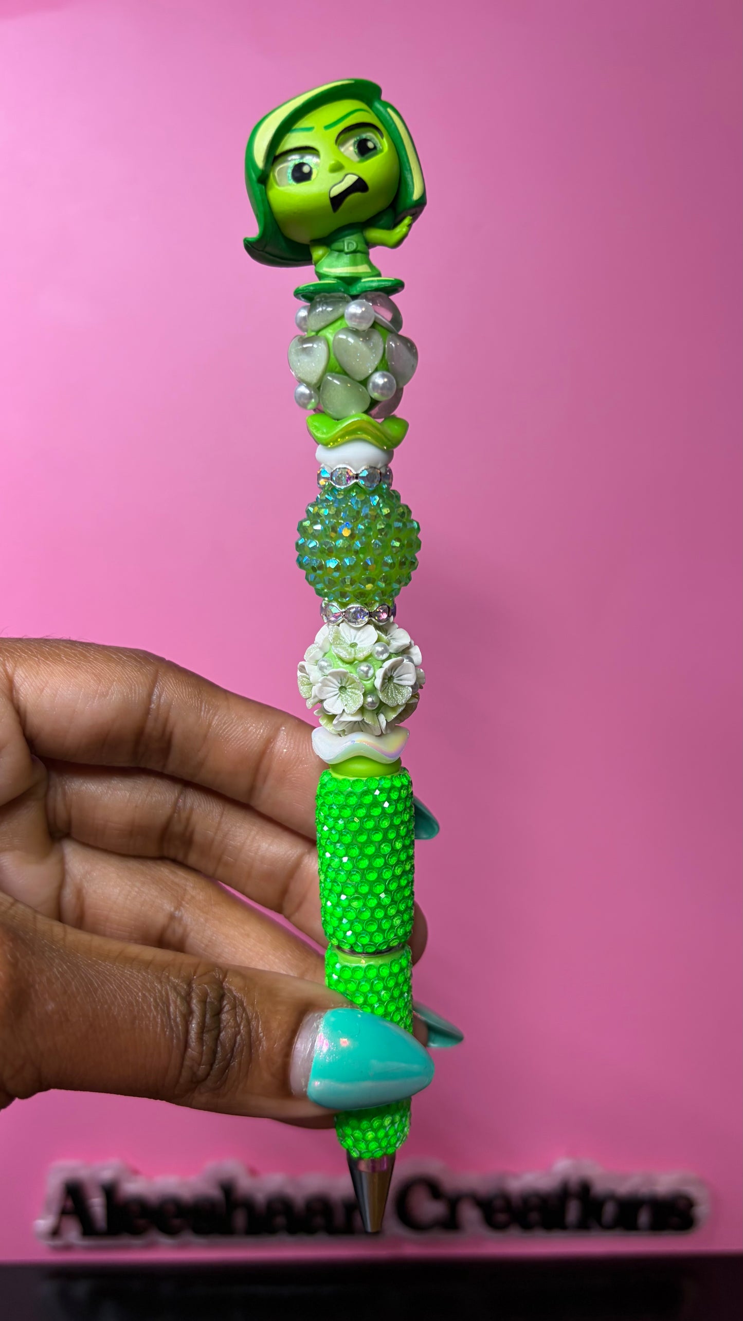 Sassy Emotion Inspired Beaded Rhinestone Pen