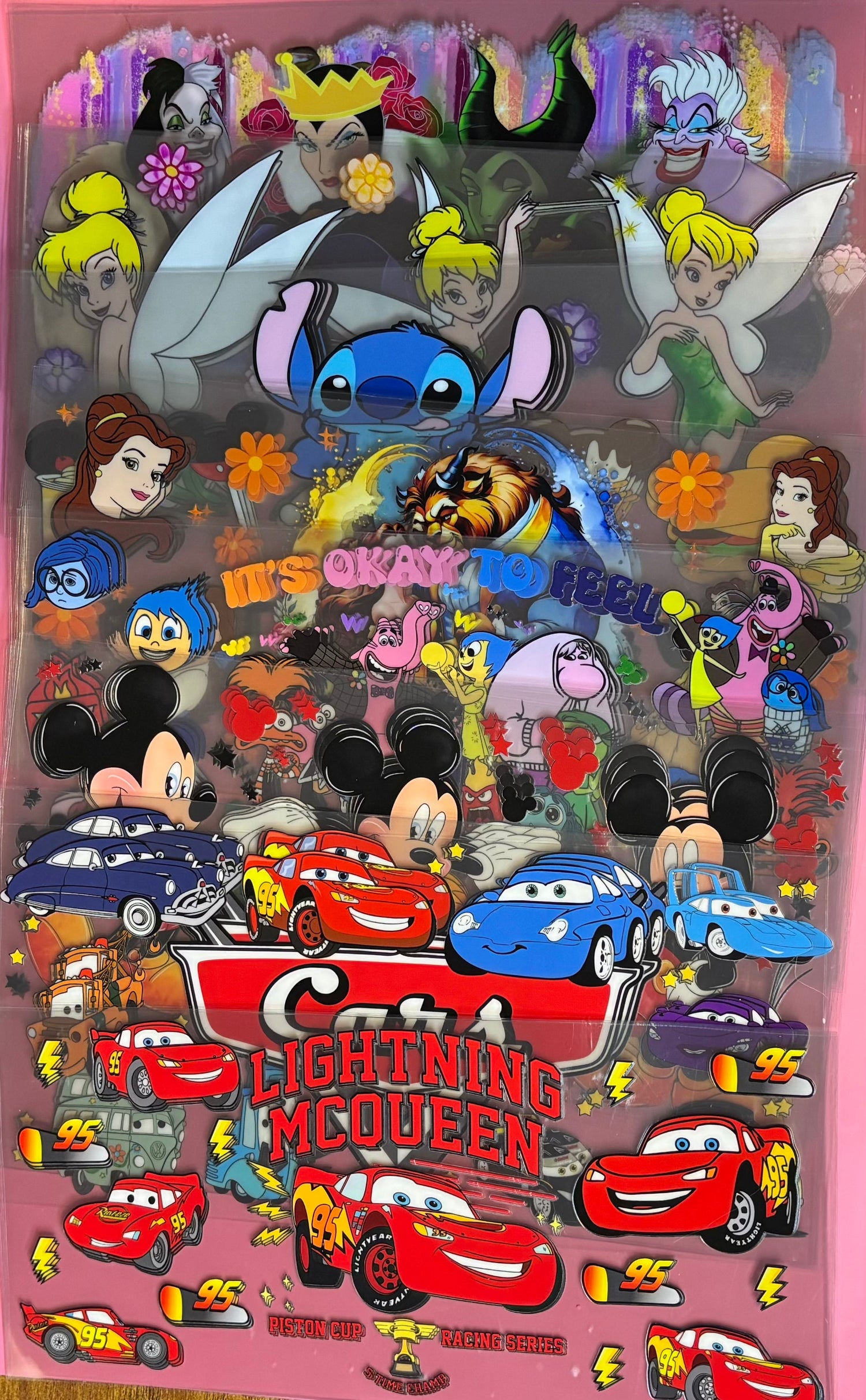 Disney Inspired Cup Wraps