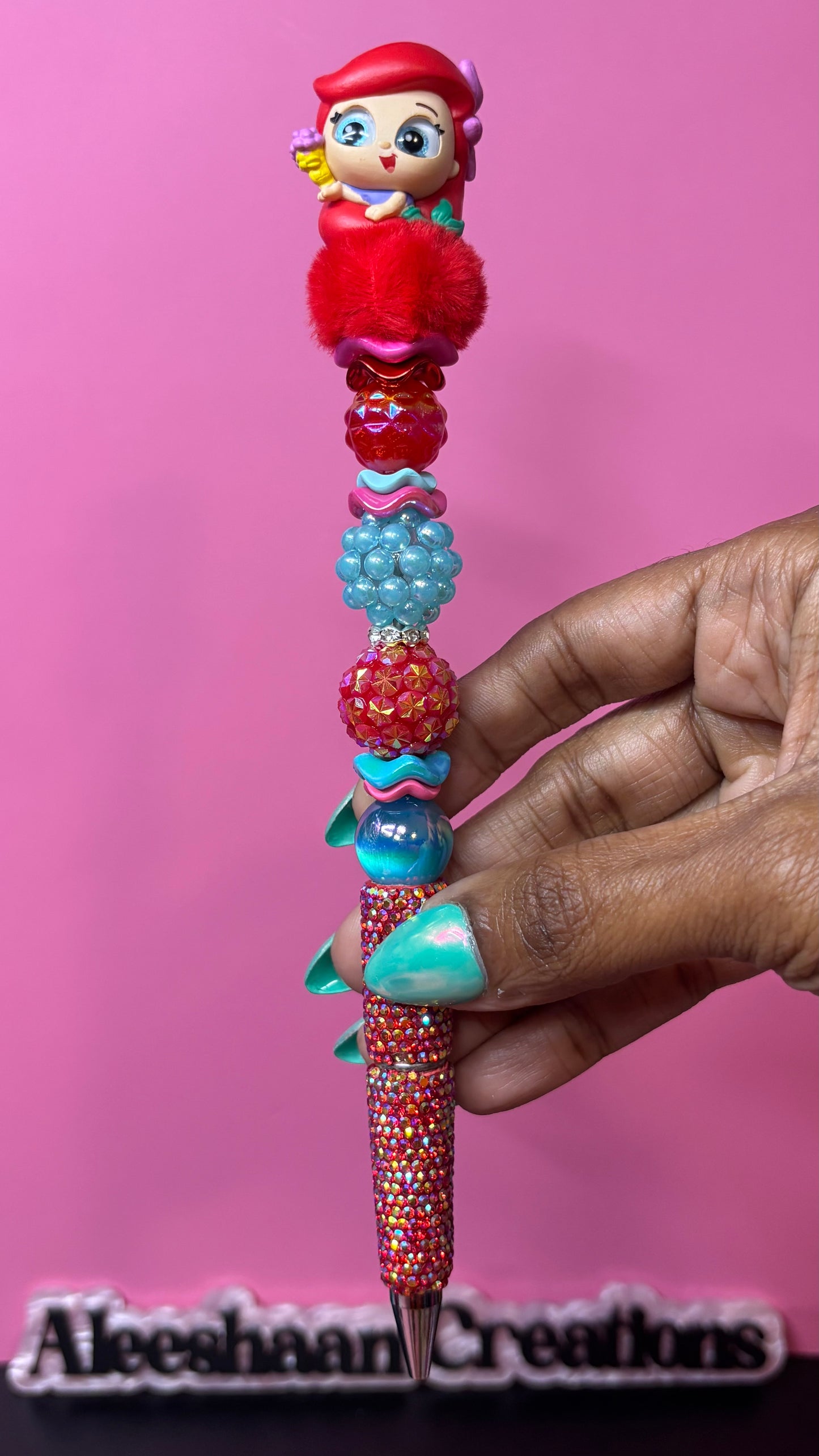 Princess Beaded Rhinestone Pen