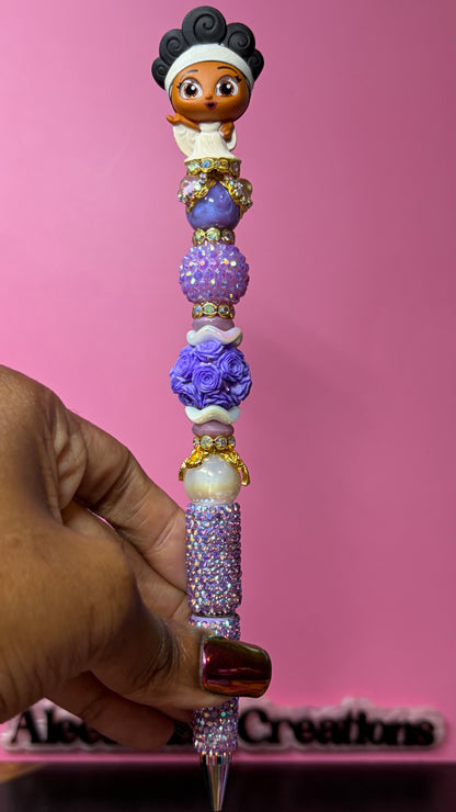 Muse-Inspired Beaded Rhinestone Pen