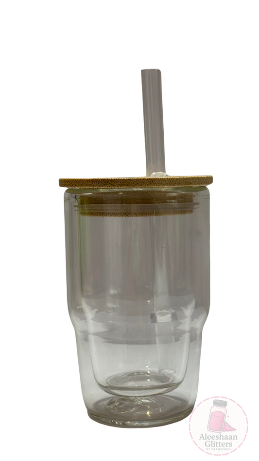 3 oz Snow Globe Shot Glass