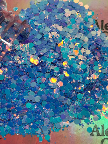 BooBoo Blue Iridescent
