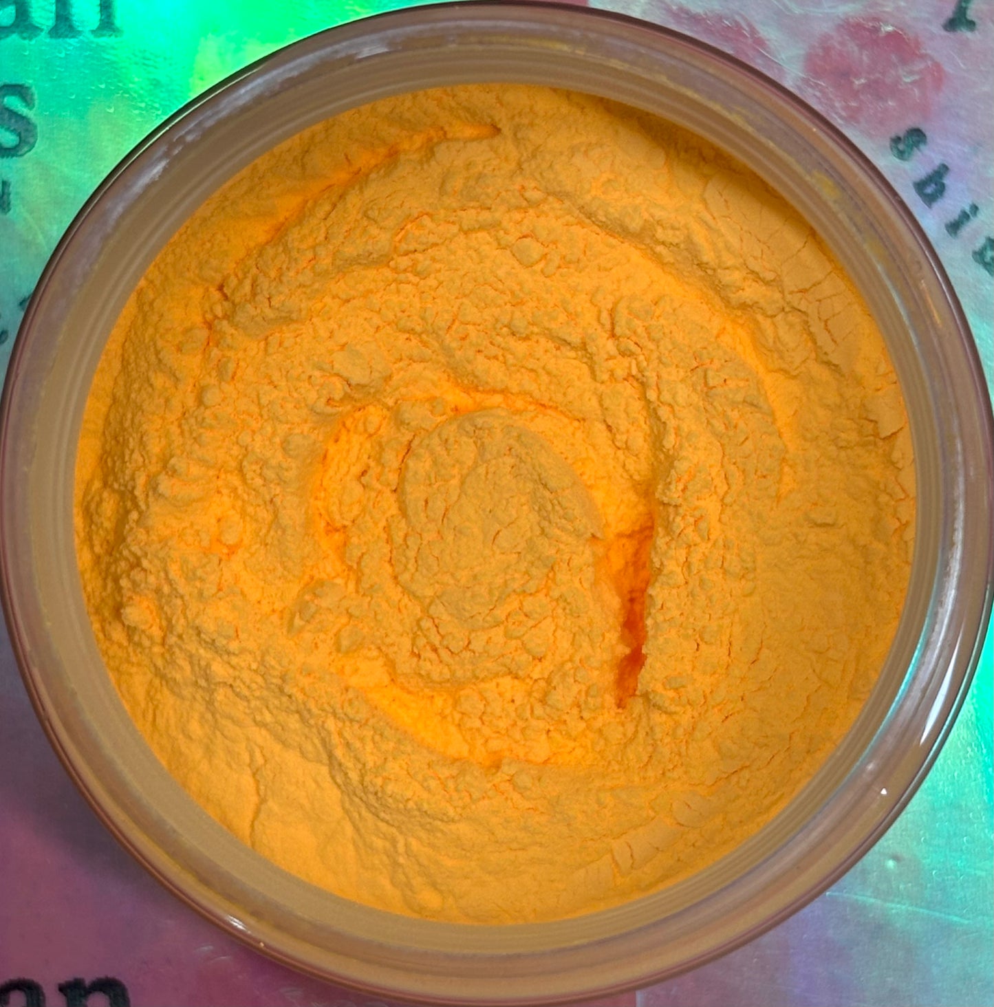 Clementine Crush Mica Powder (Glow-in-the-Dark)