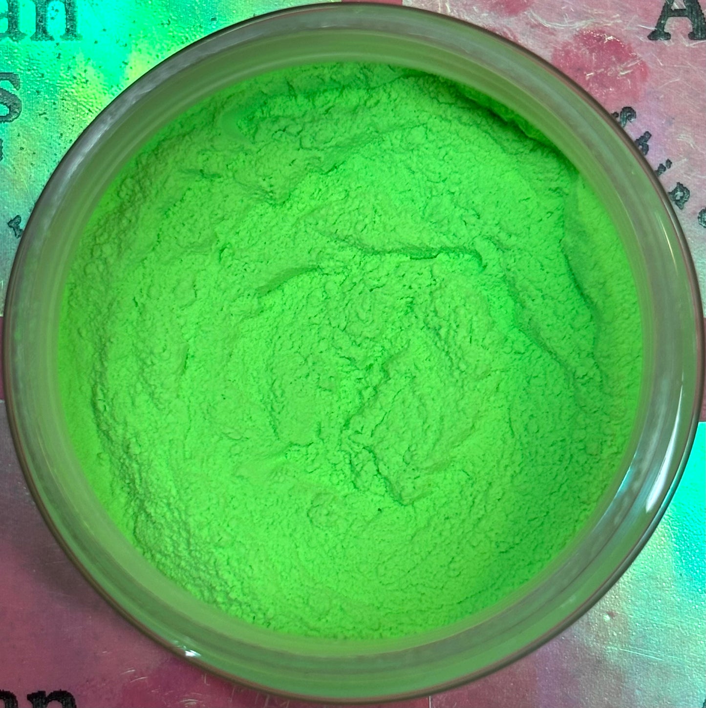 Ghosted Green Mica Powder (Glow-in-the-Dark)