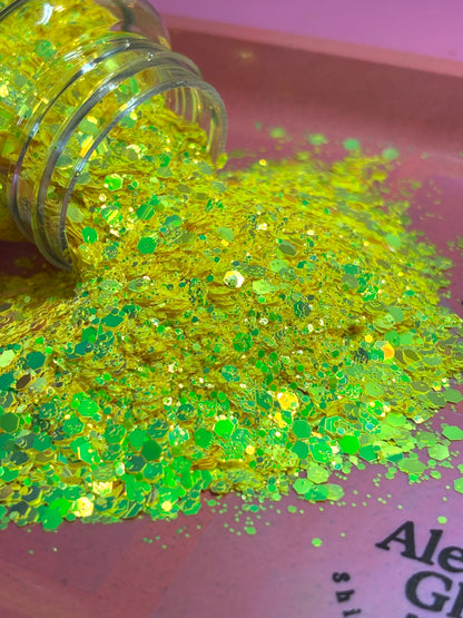 Golden Lime Iridescent