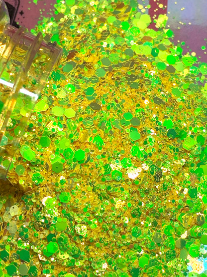 Golden Lime Iridescent
