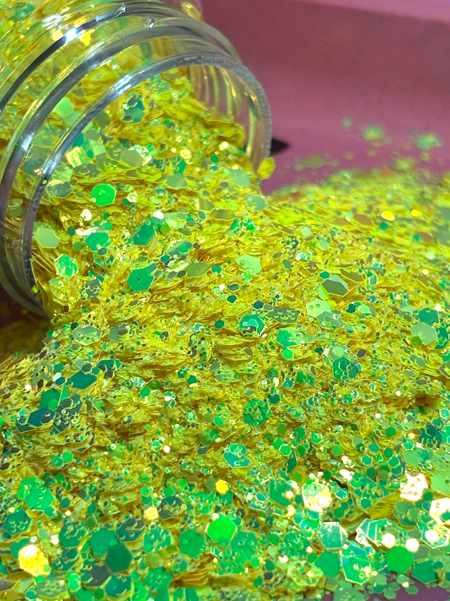Golden Lime Iridescent
